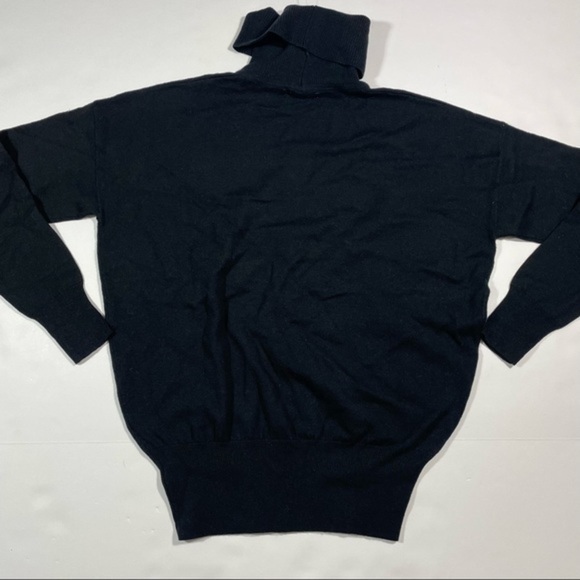 New Madewell Brookhaven Turtleneck Sweater Black NB370 - Picture 4 of 9